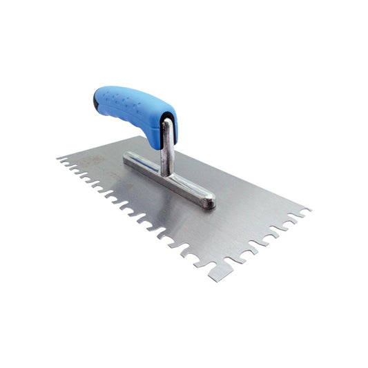 Tiger Notch Trowel with Soft Grip