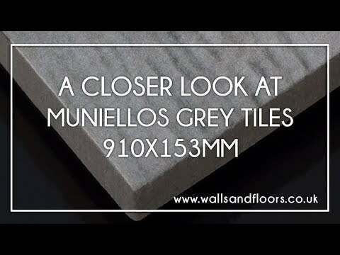 Mumble Grey Wood Effect Tile 150x900