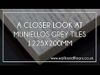 Sample Mumble G Grey Wood Effect Tile 195x1215