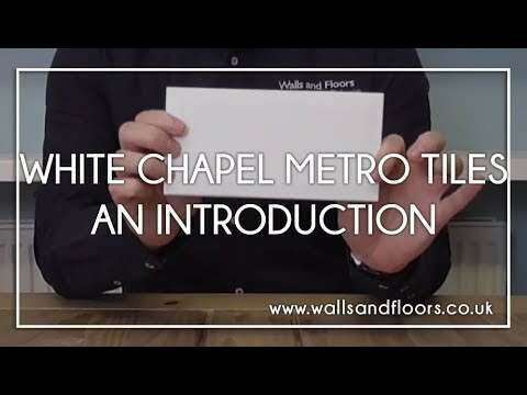 Sample - Metro White Tile 100x200 Gloss