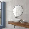 Sample Agora Light Grey Gloss Marble Effect Wall Tile 600x300