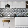 Carnaby Hexagon Decor Black Tile