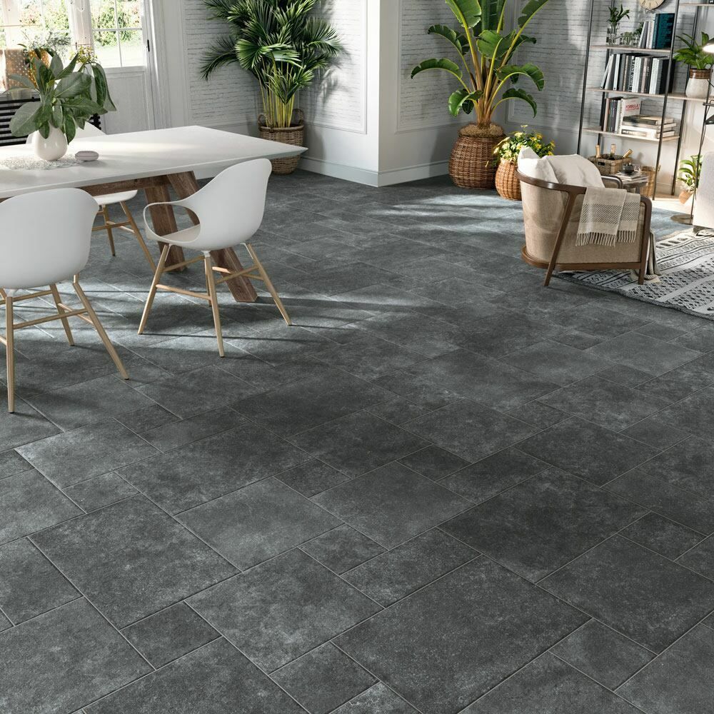 Borgogna Stone Black Modular Tiles