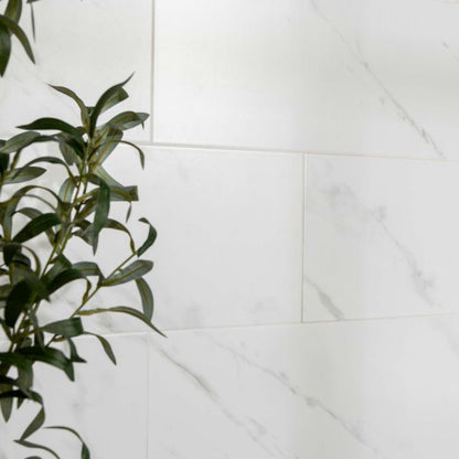 Sample Carrara Sky Marble Effect Tiles