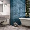 Opal Marine Dark Blue Tile 75x300