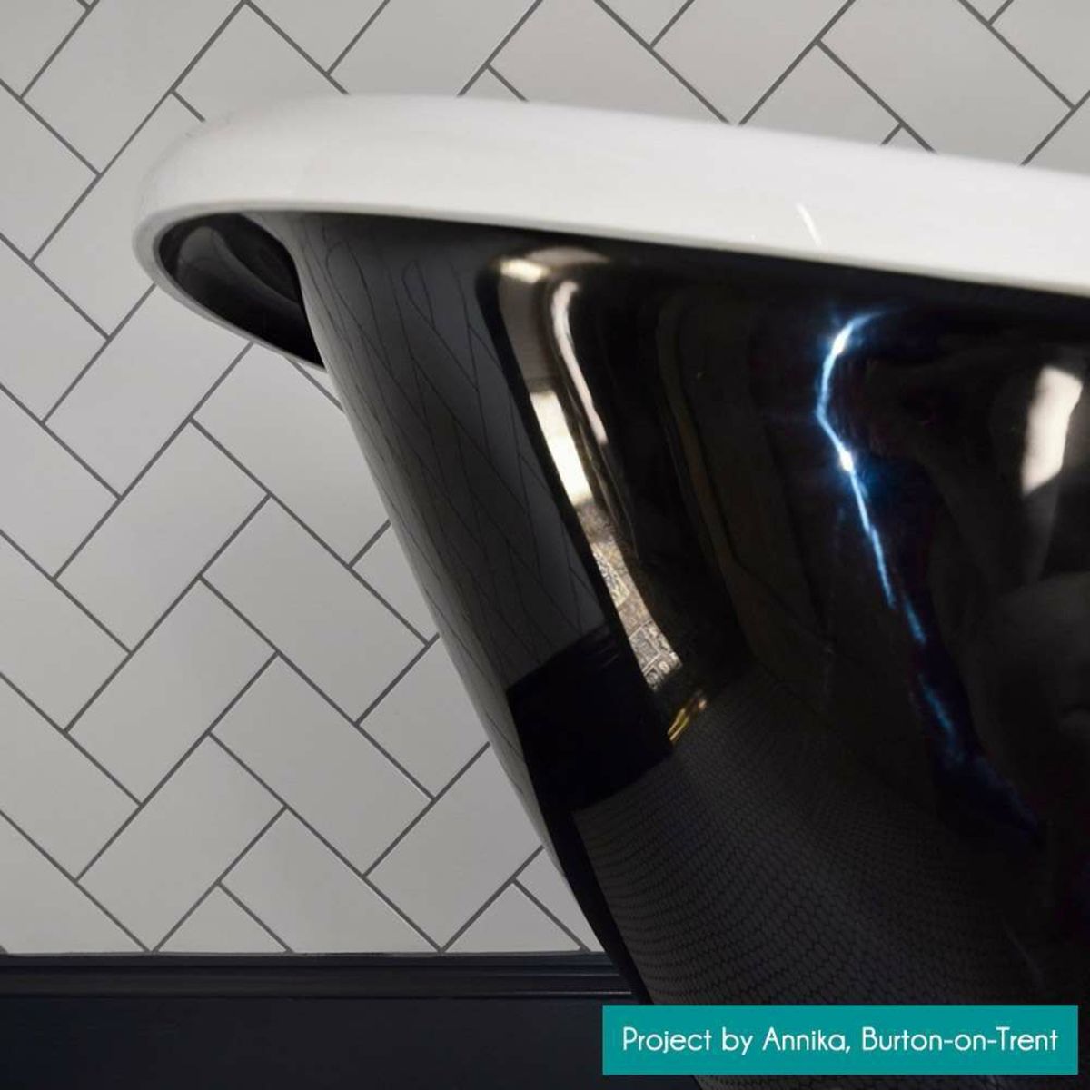 Sample - Liso White Flat Matt Metro Tiles 200x100