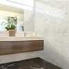 Sample - Apennine Bevelled Matt Marble Effect Tile 10x20