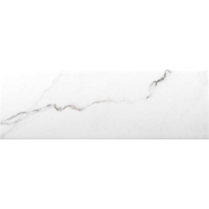 Apennine Flat Gloss Marble Effect Tile 10x30