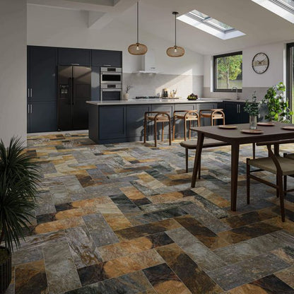 Sample Rodeno Mix Matt Slate Effect Wall and Floor Tiles 570x190