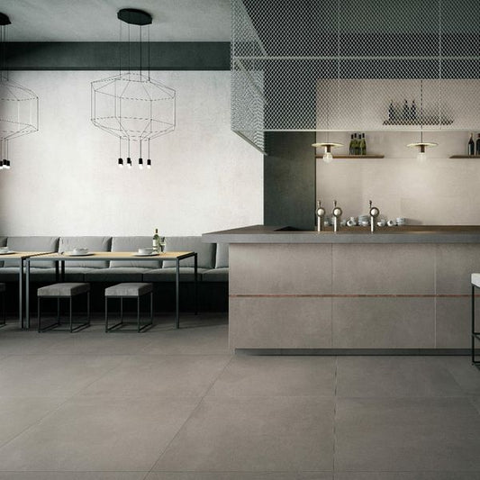 Azuma G Grey Stone Effect Tiles 900x900