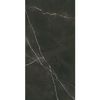 Sample - Quasar Matt Black Marble Effect Tile