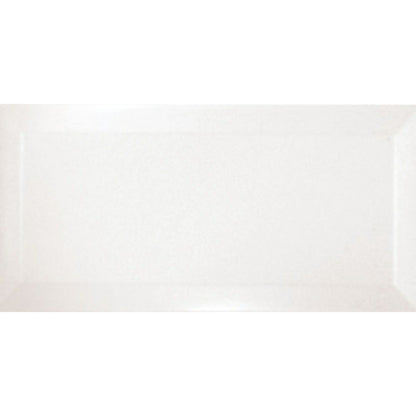 Metro White Tile 100x200 Gloss