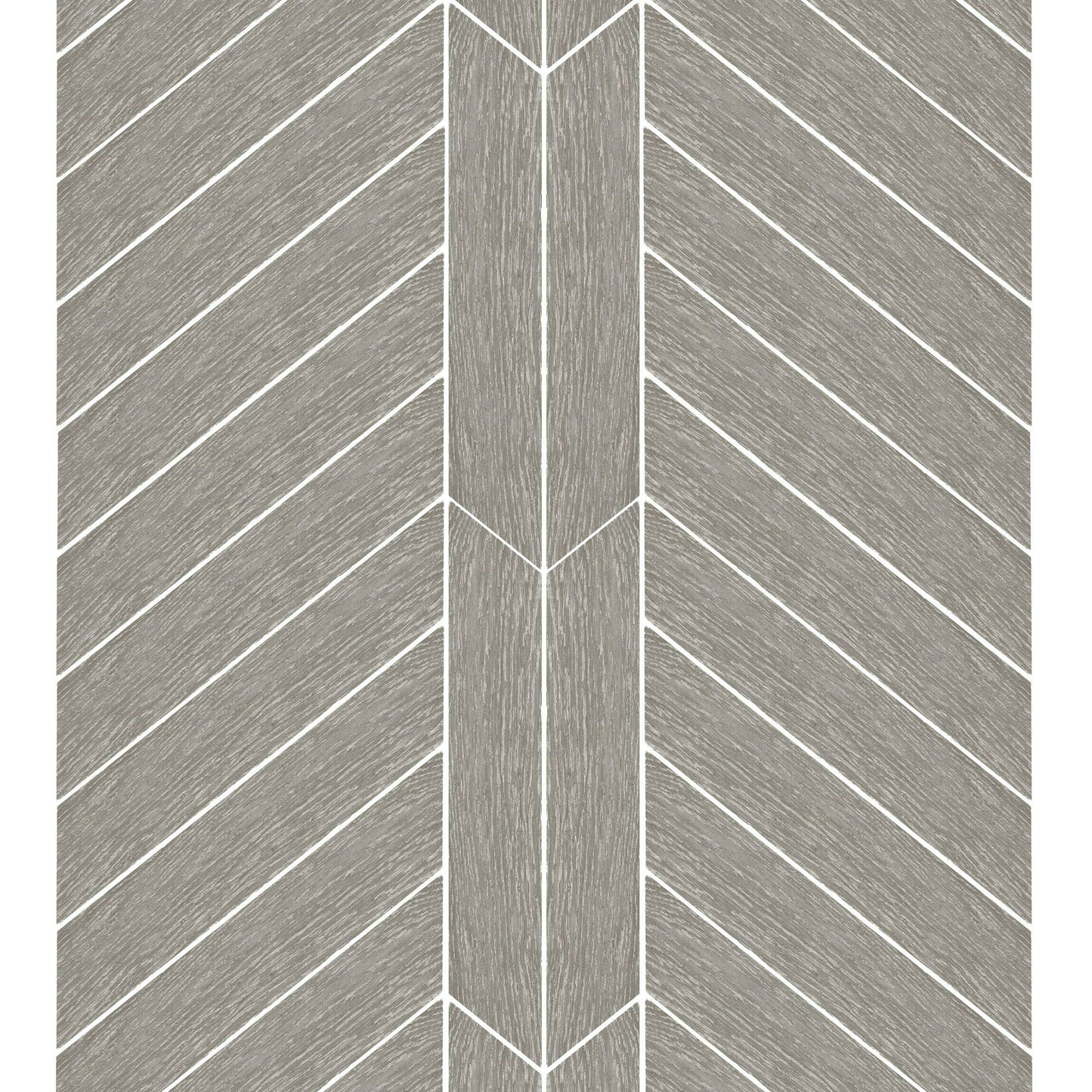 Ancona Chevron Grey Wood Effect Tile