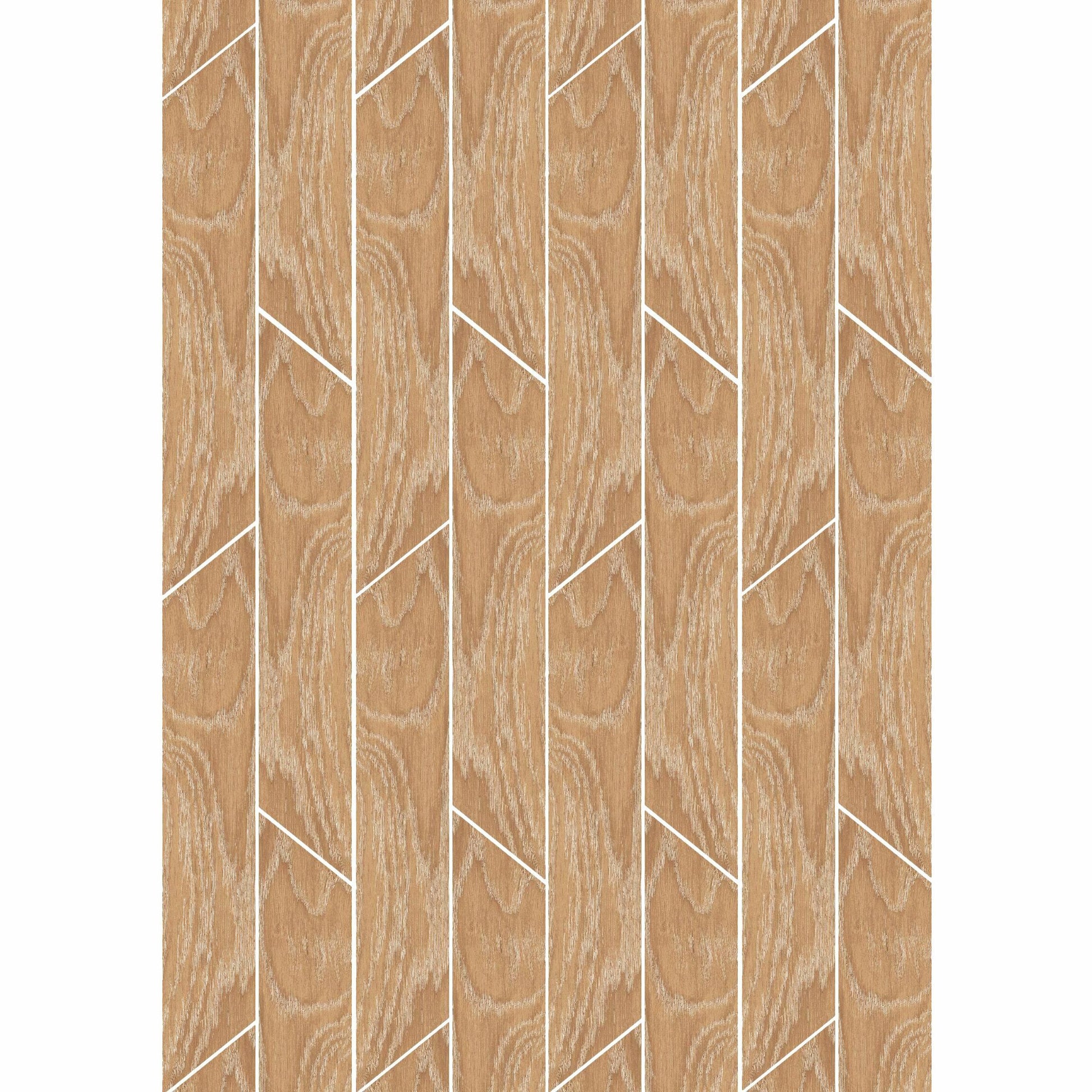 Ancona Chevron Nature Wood Effect Tile