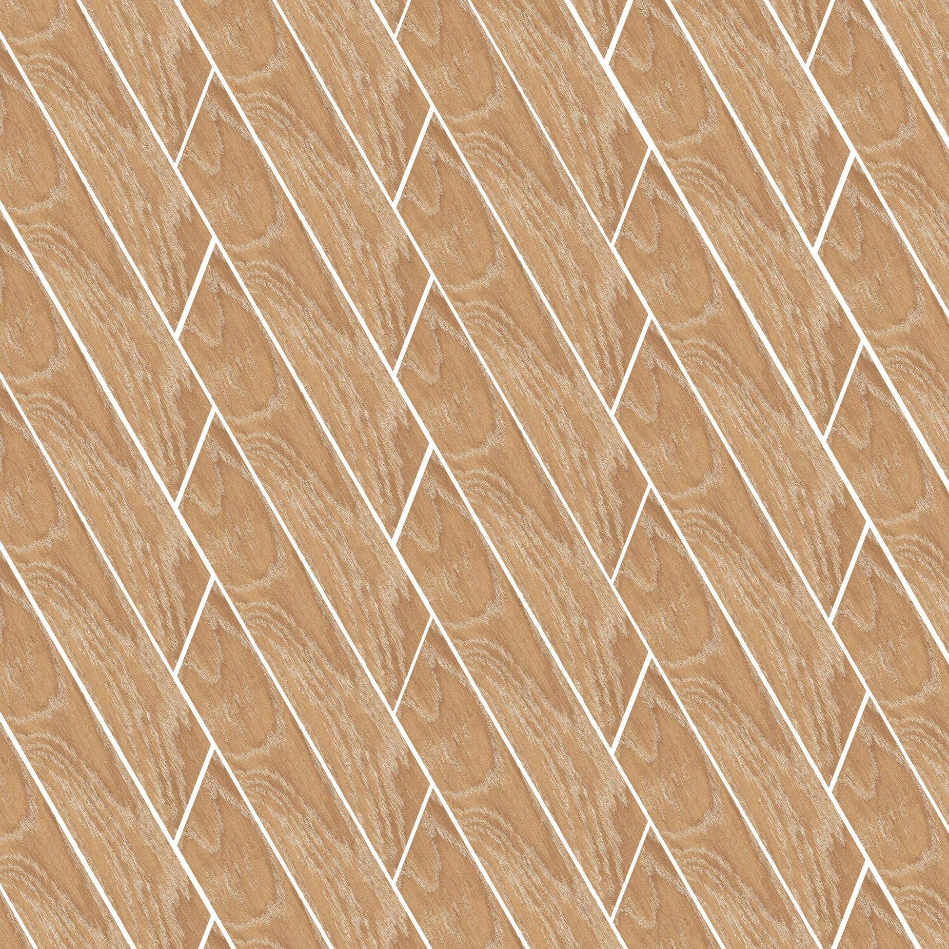 Ancona Chevron Nature Wood Effect Tile