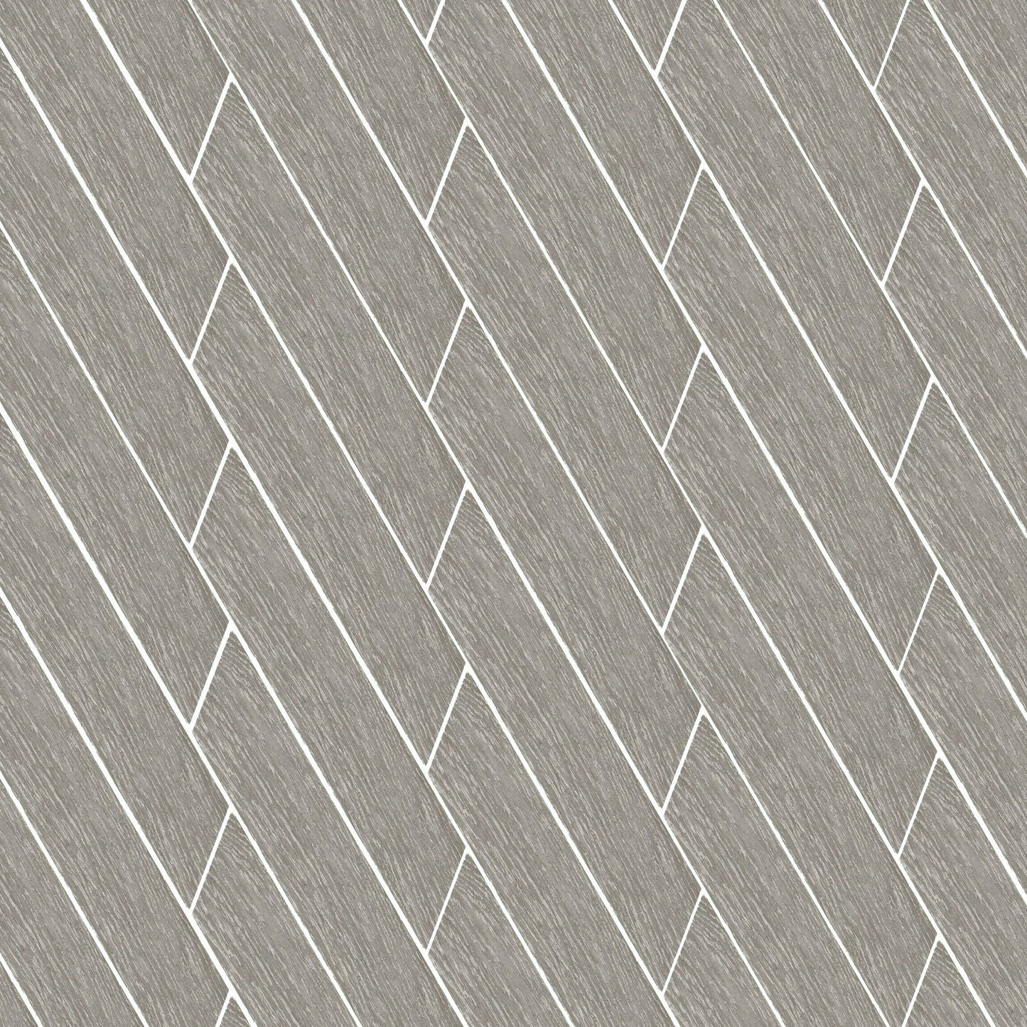 Ancona Chevron Grey Wood Effect Tile