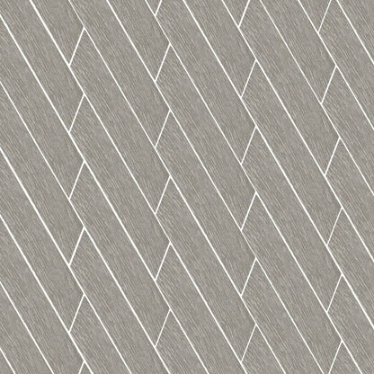 Ancona Chevron Grey Wood Effect Tile