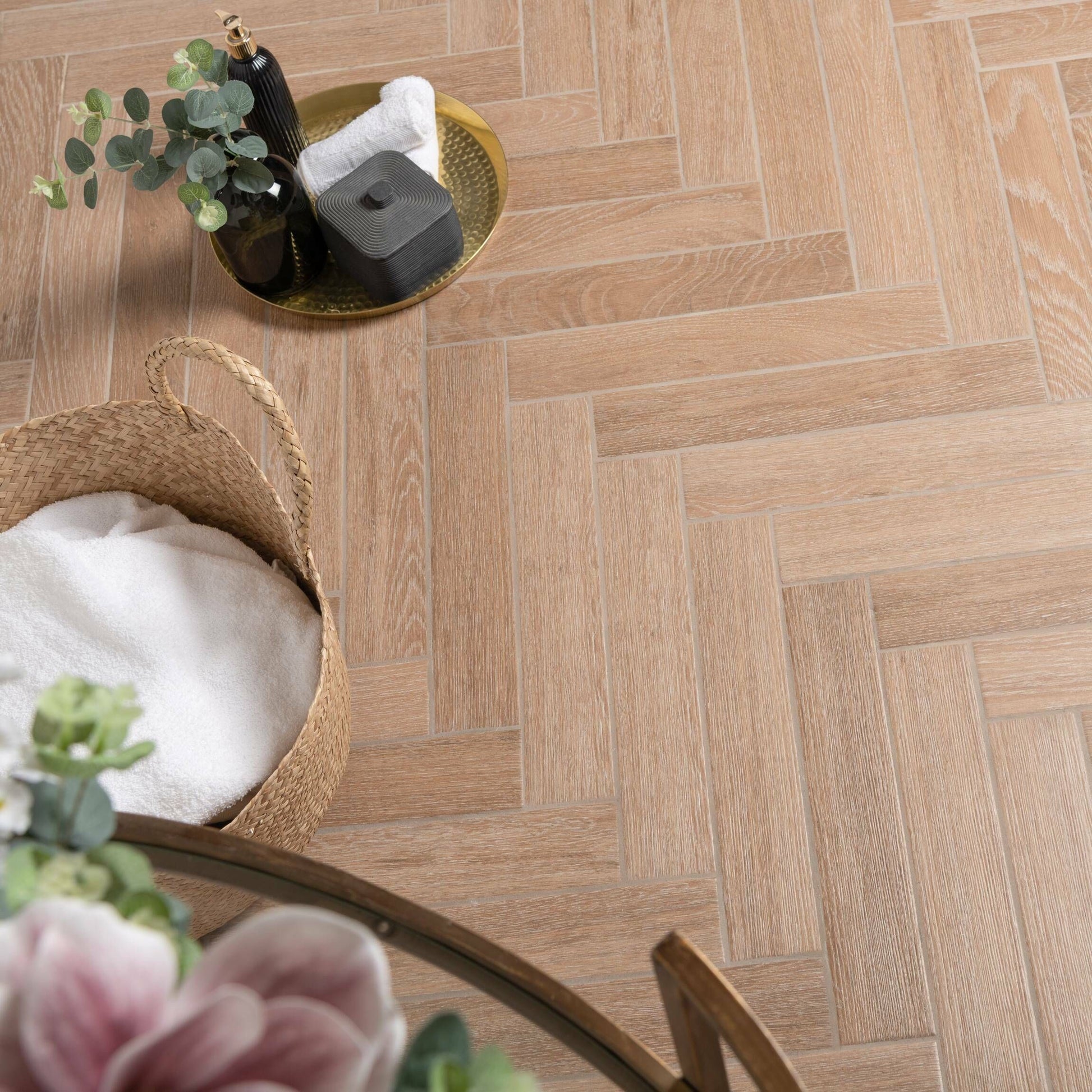 Ancona Nature Wood Effect Tile