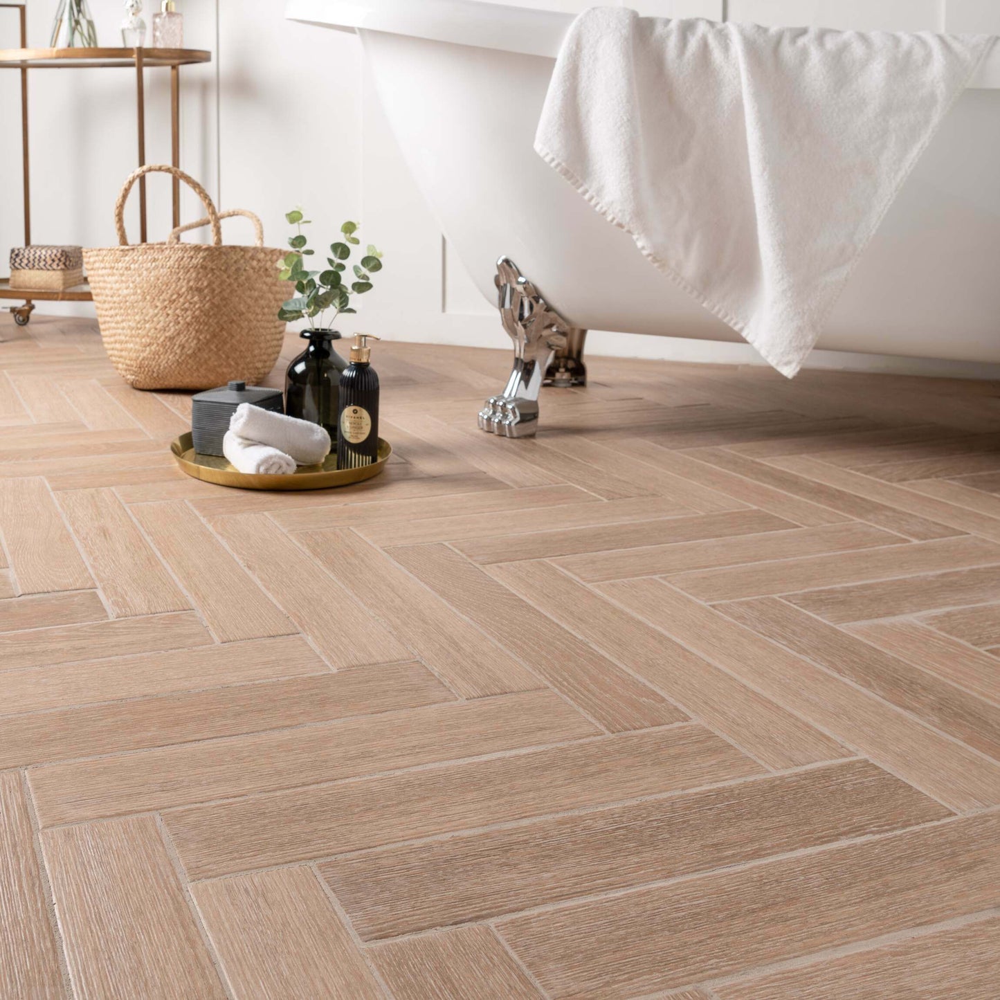 Ancona Nature Wood Effect Tile