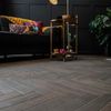 Sample - Ancona Chocolate Wood Effect Tile