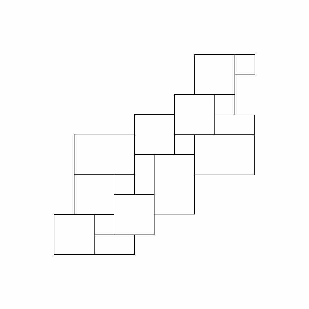 Sample - Borgogna Stone Effect Beige Modular Tiles