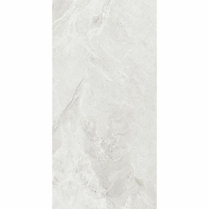 Makrana Breccia Blanco Polished Marble Effect Tile 300x600