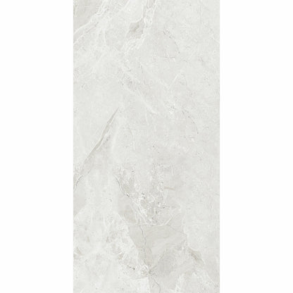 Makrana Breccia Blanco Polished Marble Effect Tile 600x1200