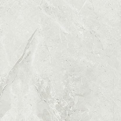 Makrana Breccia Blanco Polished Marble Effect Tile 600x600