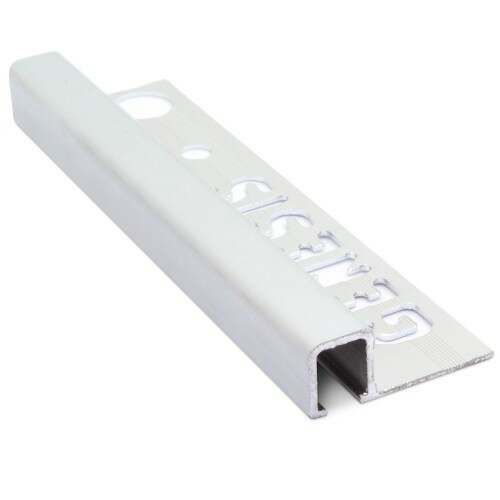 Aluminium Contour Trim 10mm Bright Silver