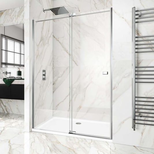 Maximum Calacatta Gold White Semi Polished Marble Effect Tile 1200x1200
