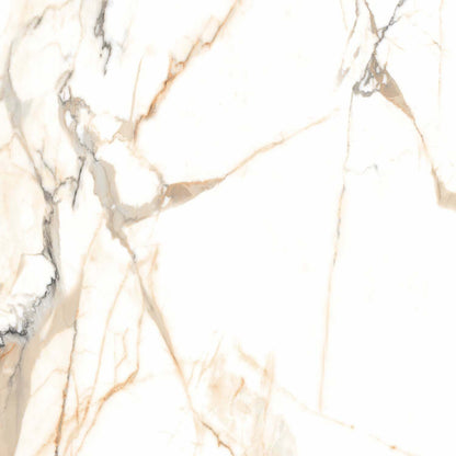 Makrana California Polished Marble Effect Tile 600x600