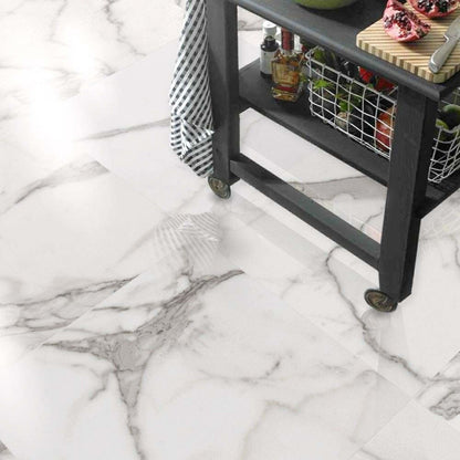 Palatina 60.5x60.5 Gloss Marble Effect Tile