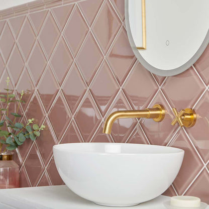 Modern Heritage Powder Room Bevelled Tiles