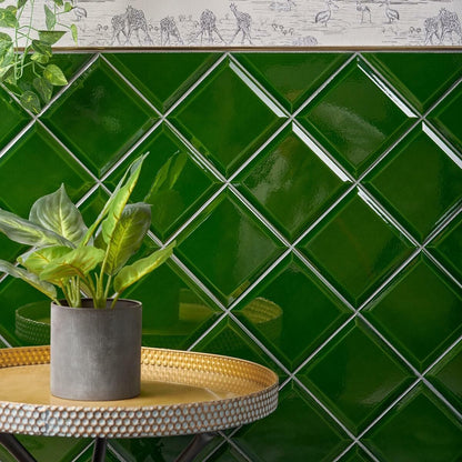 Modern Heritage Victorian Green Bevelled Tiles