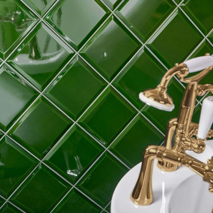 Modern Heritage Victorian Green Bevelled Tiles