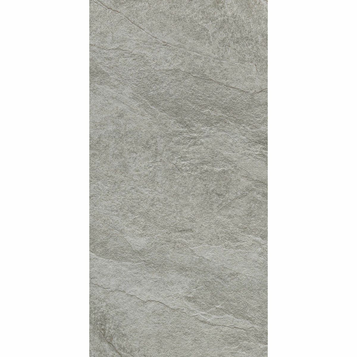 Sample - Carmo Stone Grey Matt Tiles 600x300