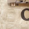 Sample - Kashmir Hueso Pulido/Leviglass 600x600 Marble Effect Tile