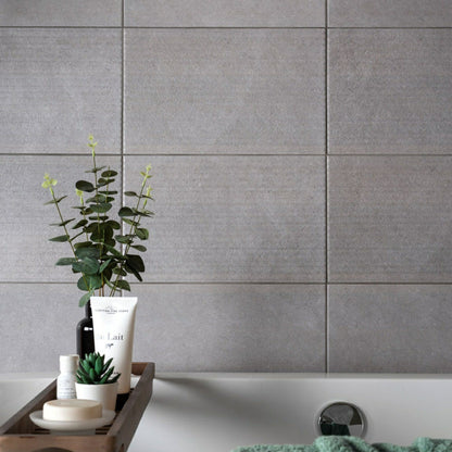 Cement Taupe Concrete Effect