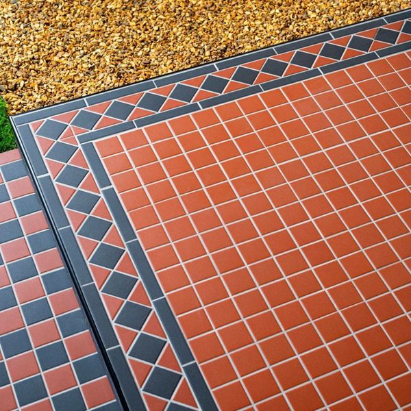 Sample - Victorian Red Mosaic