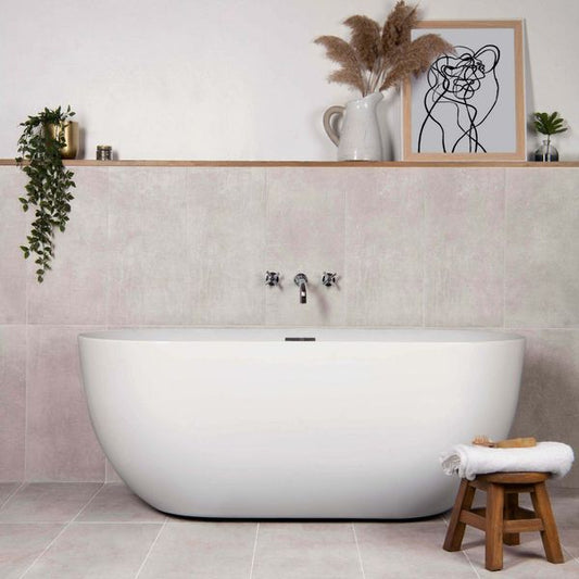 Sample Tapa Blanco Rectified Matt Stone Effect Tile 600x300x7mm
