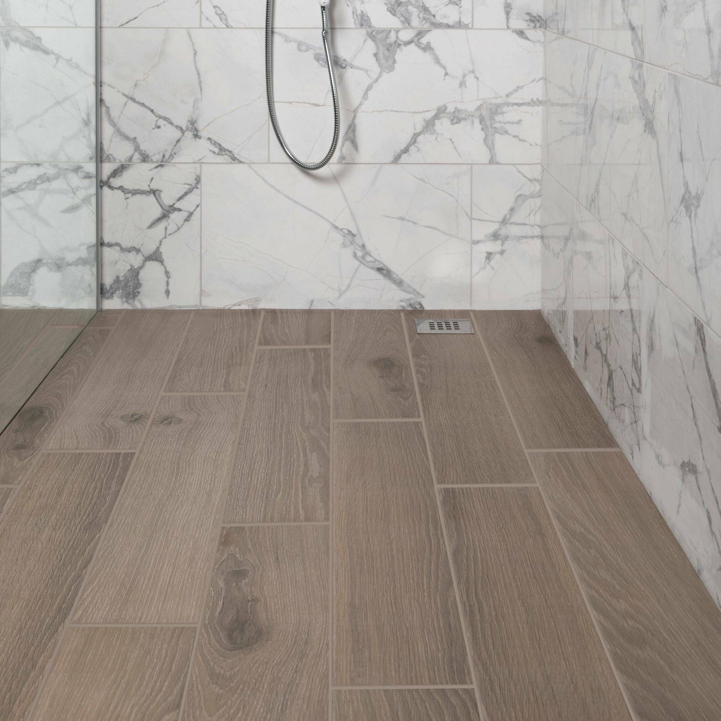 Civic Brown Wood Effect Tile 15x90