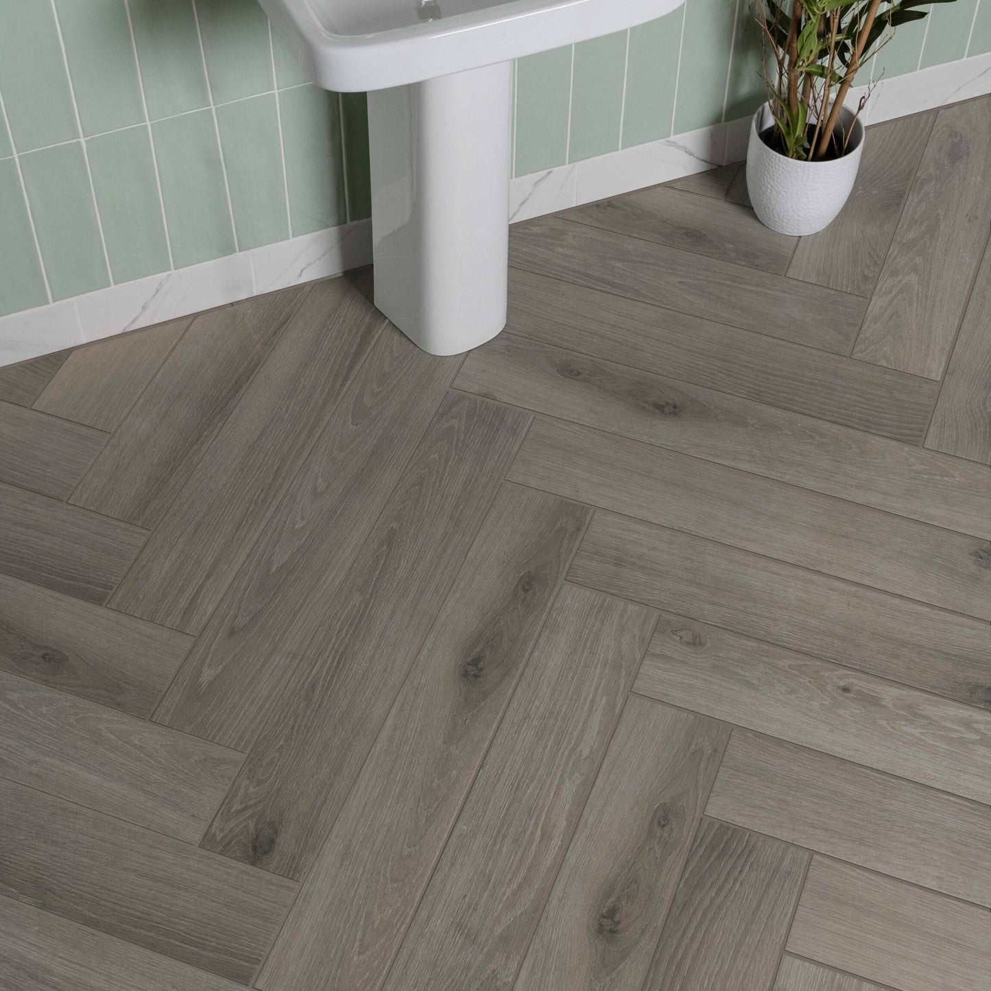 Civic Cenere Wood Effect Tile 15x90