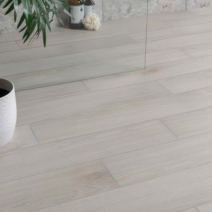 Civic White Wood Effect Tile15x90