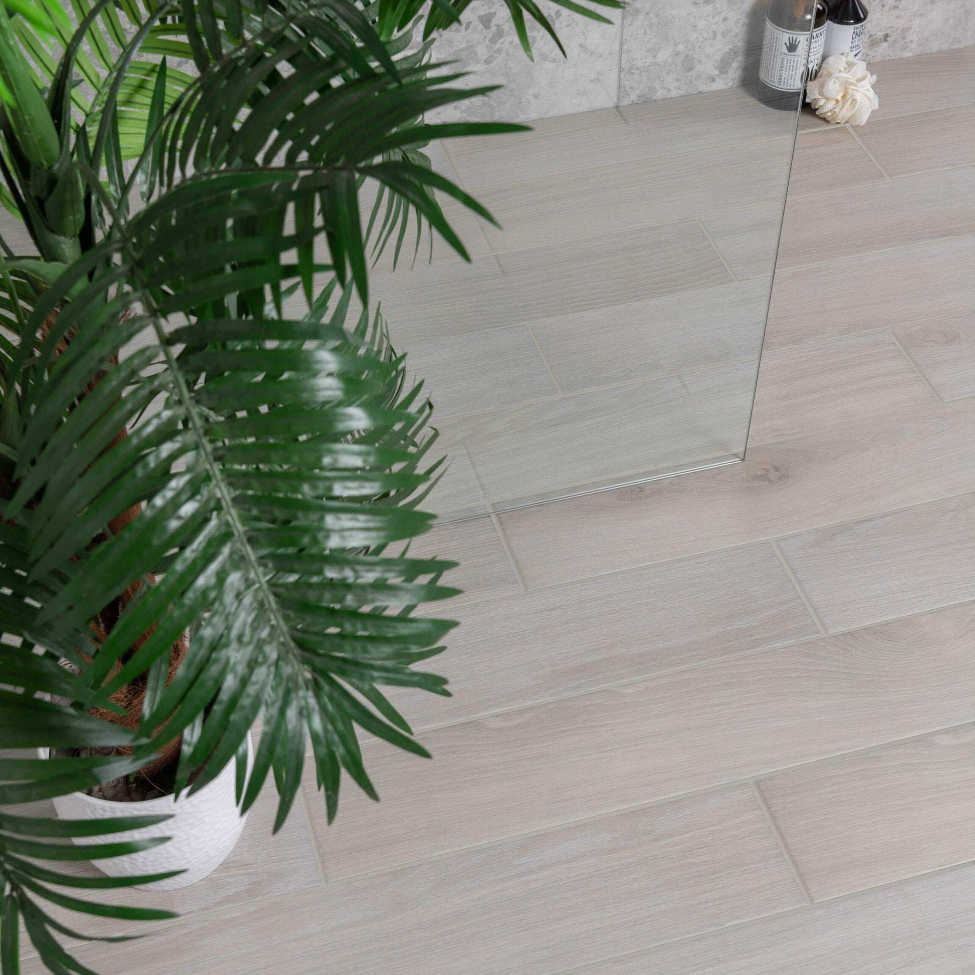 Civic White Wood Effect Tile15x90