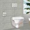 Concrete Flower Light Grey 60x30 Concrete Effect Tiles