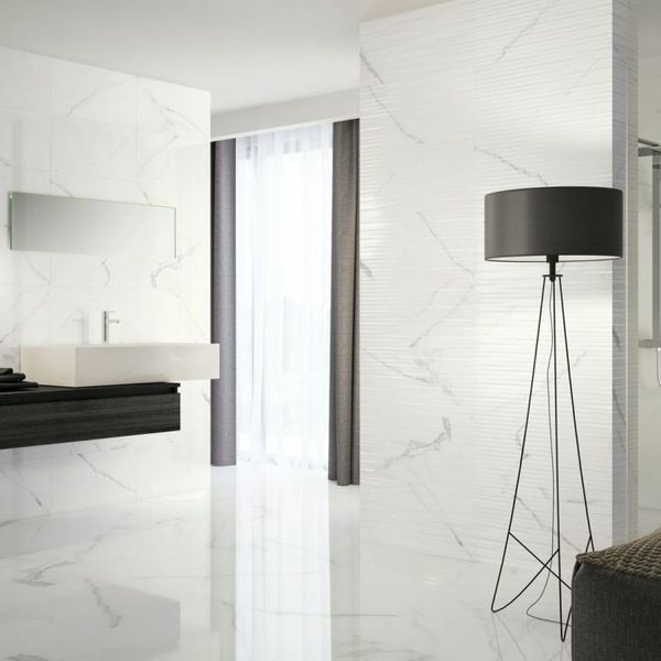 Polaris Polished Decor Marble Effect Tile 300x600