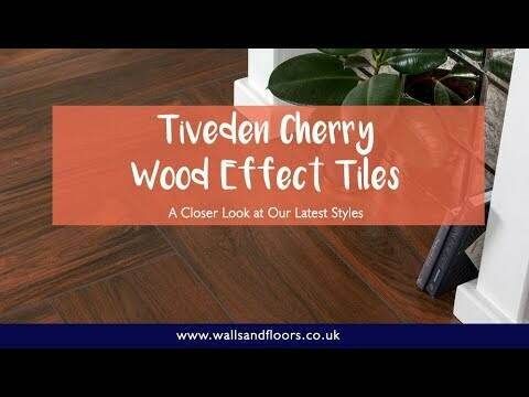 Selva Cherry Wood Effect Tile 22.5x119.5