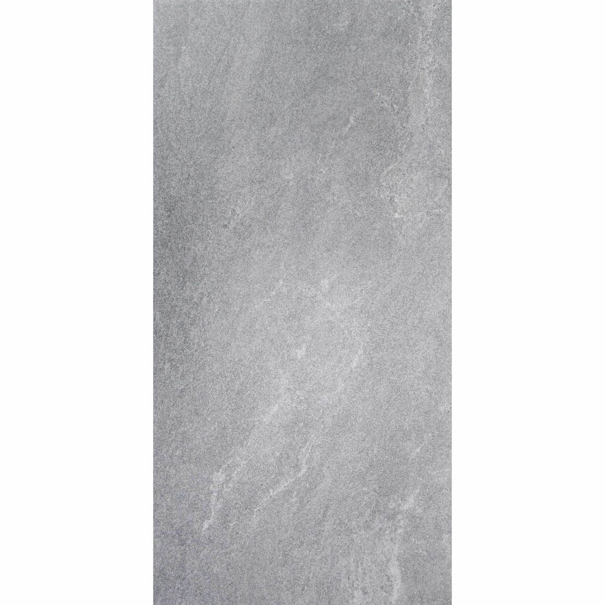 Sample - Etna Anthracite Grey Stone Effect Wall and Floor Tile