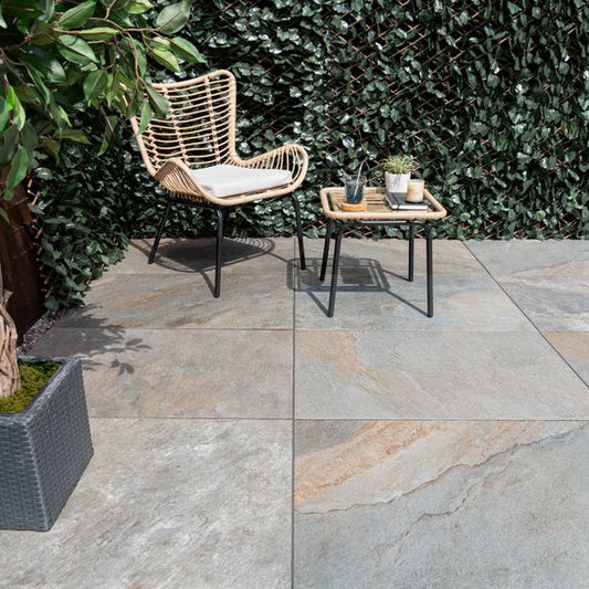 Sample Unaway Natural Slate Effect 900x600x20mm Slabs