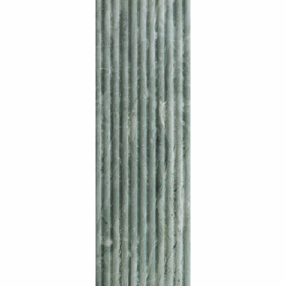 Fluted Travertino Jungle Green Decor Wall Tiles